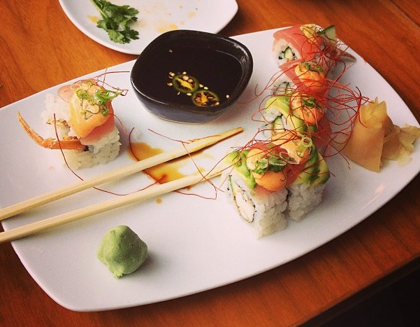 Transformer Sushi Roll: Crab, Tuna, Avocado and Cucumber. @SethE19