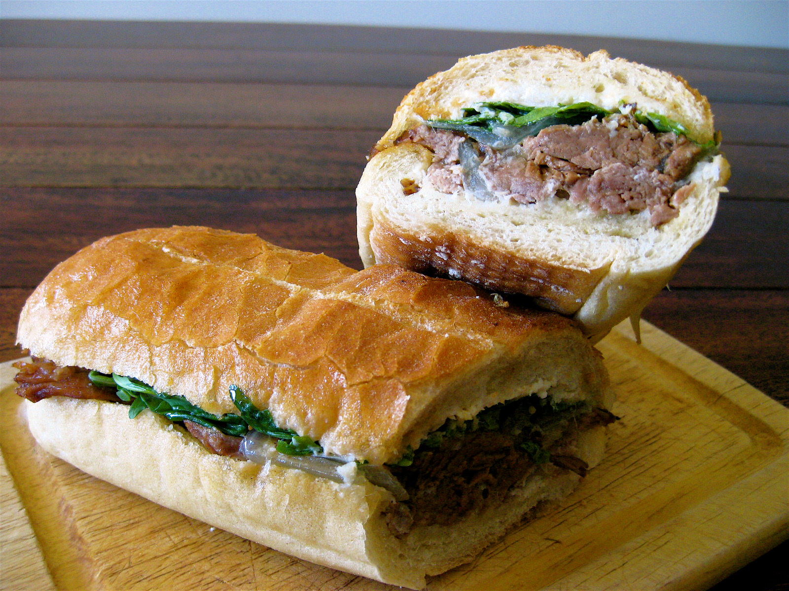 Sandwich Spotting Los Angeles ~ the #1 Slow Cooked Brisket sandwich @ Tamarind Ave Deli