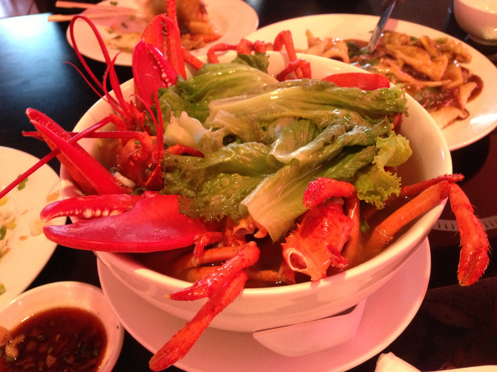 Lobster Soup from Tan Tan in Houston, TX