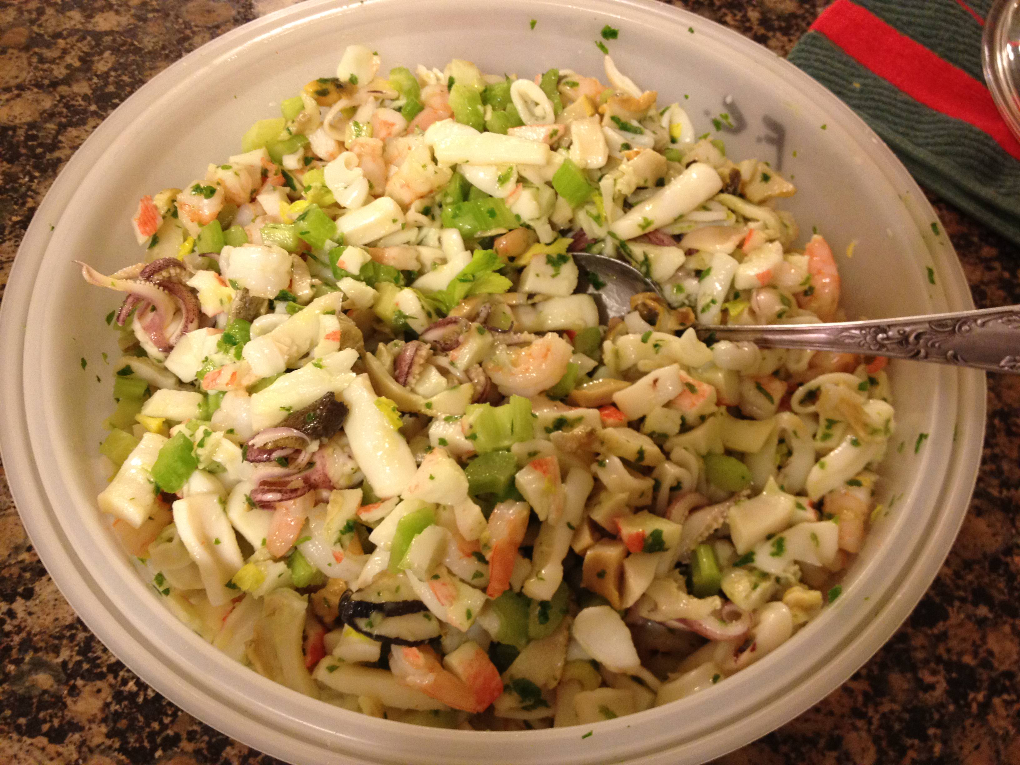 Homemade Seafood Salad