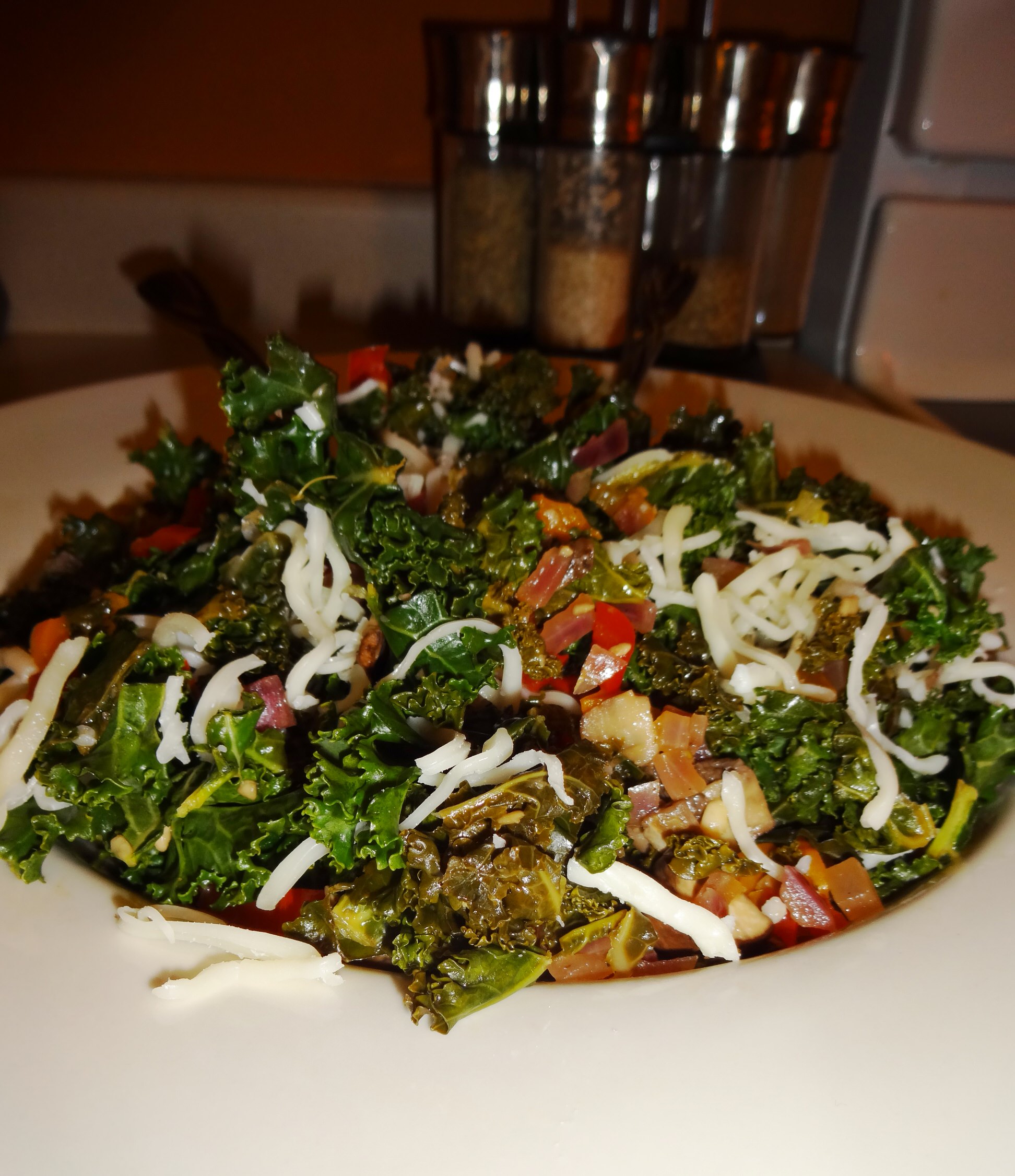 Savory Balsamic Kale Salad