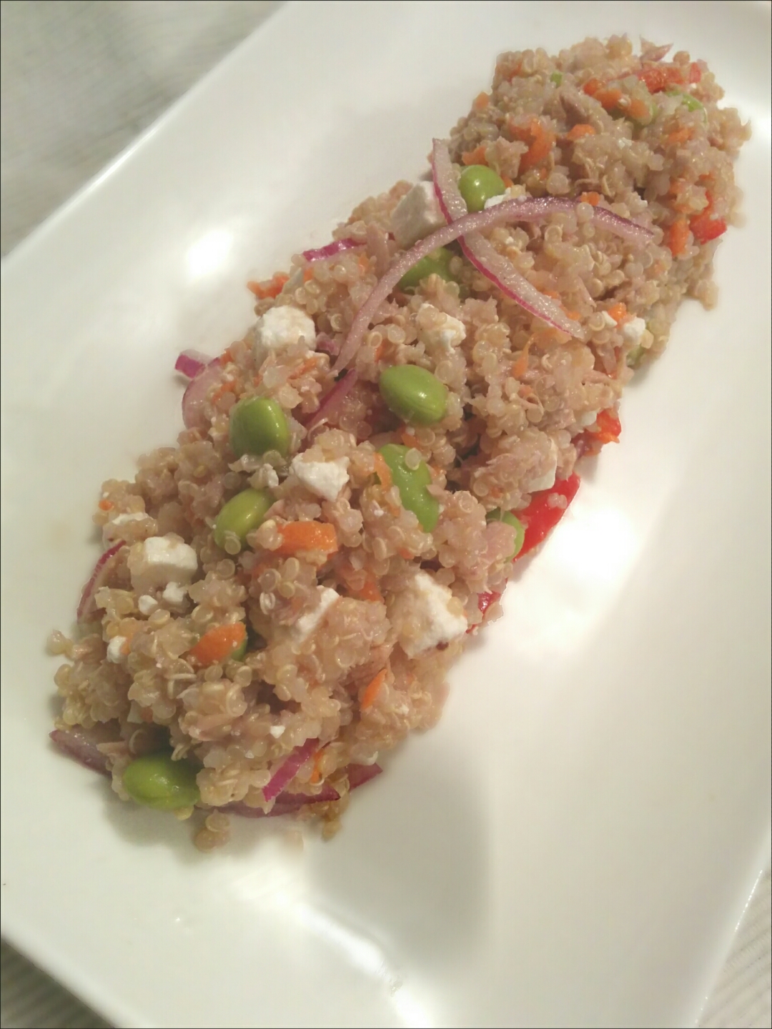 Quinoa Salad with Raspberry Vinaigrette by Fabulous Faith