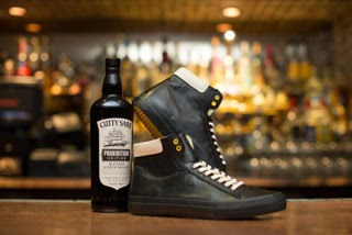 Cutty Sark Whisky Taps Generic Surplus To Create New Sneaker