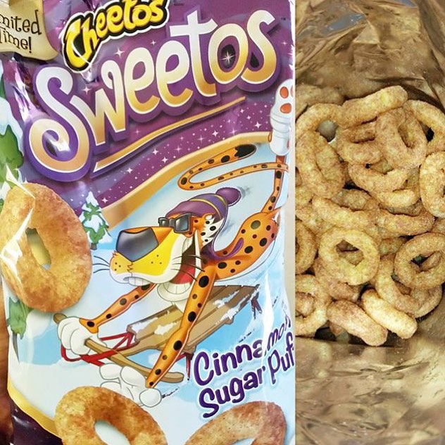 What's the deal with these Cheetos Sweetos. Are they #YouGottaEatThis or #YouDontGottaEatThis Approved? Speak your mind in the Comments below..... || 📷 @desmond_n85