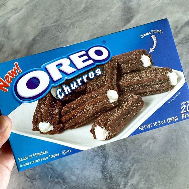 Whattttttttt!? Oreo Churros With Oreo Creme Filling Now Available in Stores!!?? The Snack Gods do Exist, Tell a Friend To Tell a Friend!! #😍 #😳 #🙏🏽 Check your Local Supermarkets, Shouts to our Friends over at @GrubFiend!! 📷: @ScottAfters || #YouGottaEatThis #YGET #Churro #Oreo #Churros || #💣 #🏆 #🔥