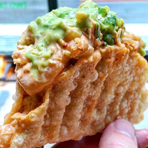 The Chipotle Shrimp Taco from @TakumiTaco is Approved!! Just ask @NYCFoodFomo