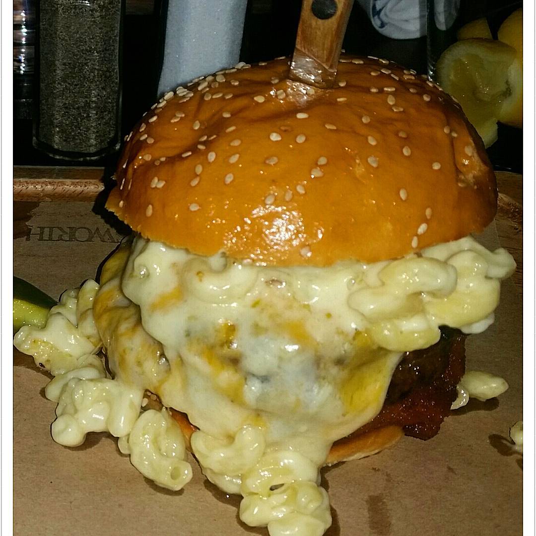 Burger heaven. Have you tried the Mac n Cheese burger from the  Ainsworth?! In the top 3 of best burgers I’ve ever tasted
📷 by @sol3flower