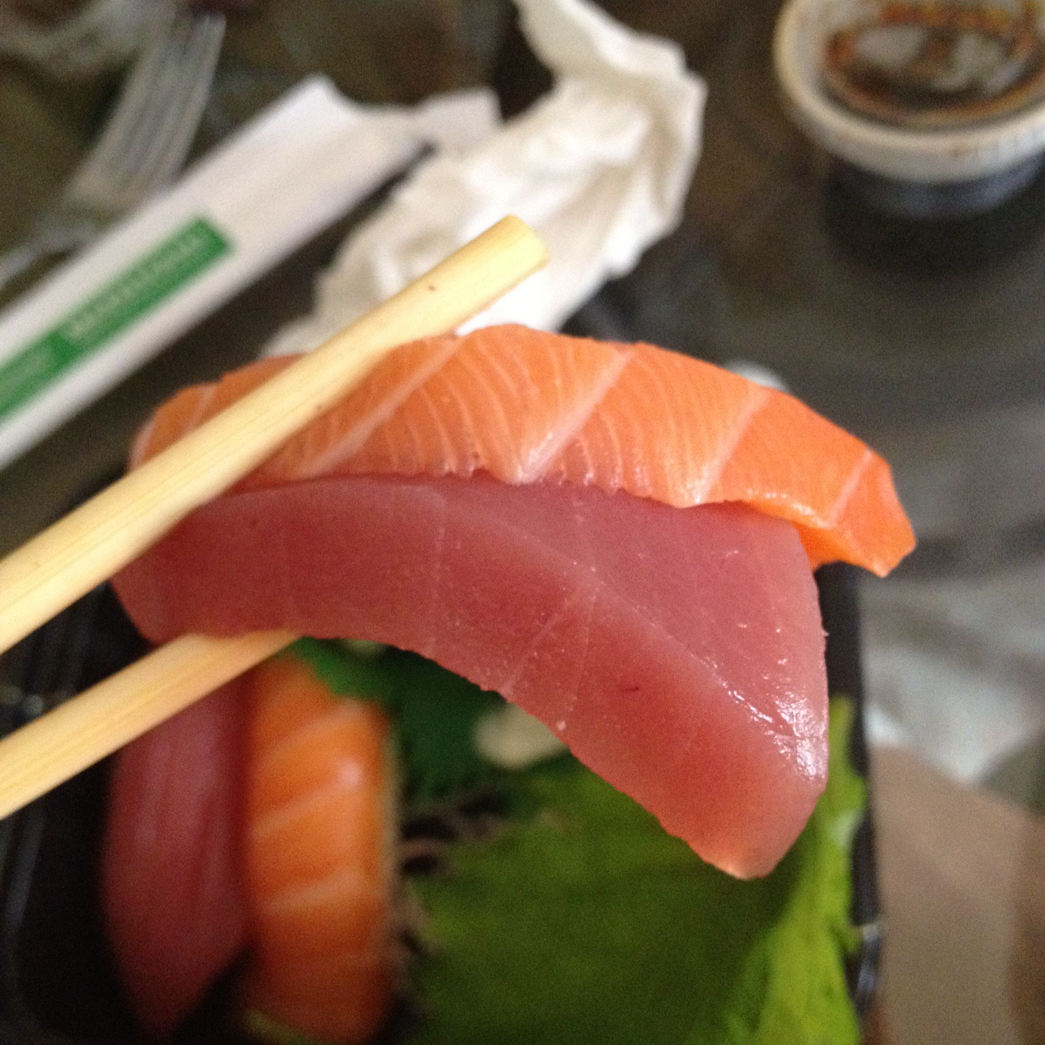 Tuna + Salmon = Greatness