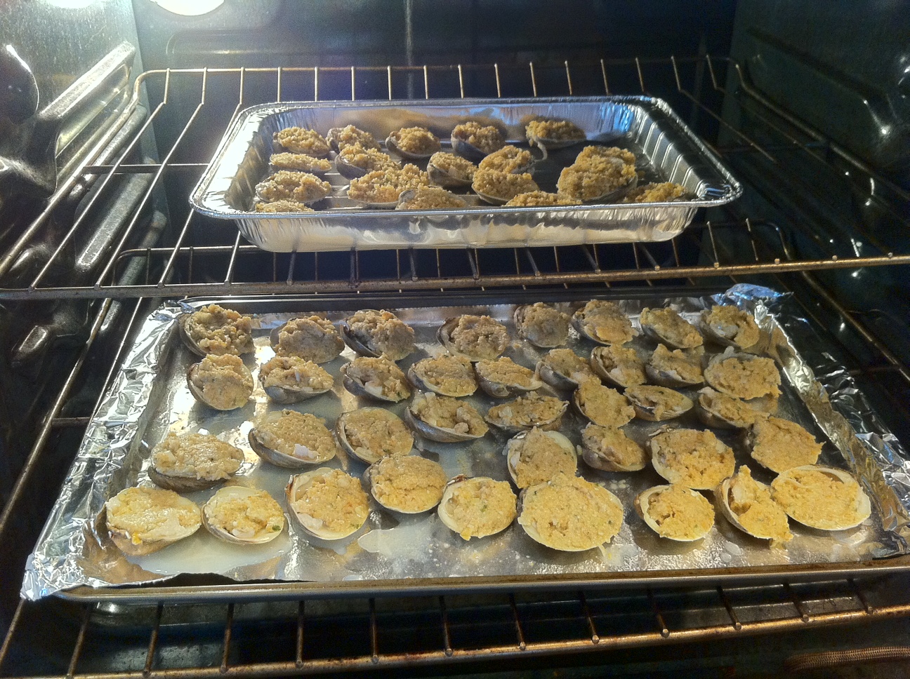 Baked Clams In The Oven!