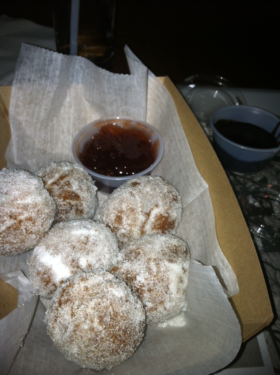 Pop Pub…Not For Burgers But the Fried Sugar Donuts.