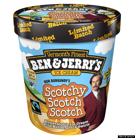 Ben & Jerry’s Launches New Anchorman-Themed Ice Cream Flavor