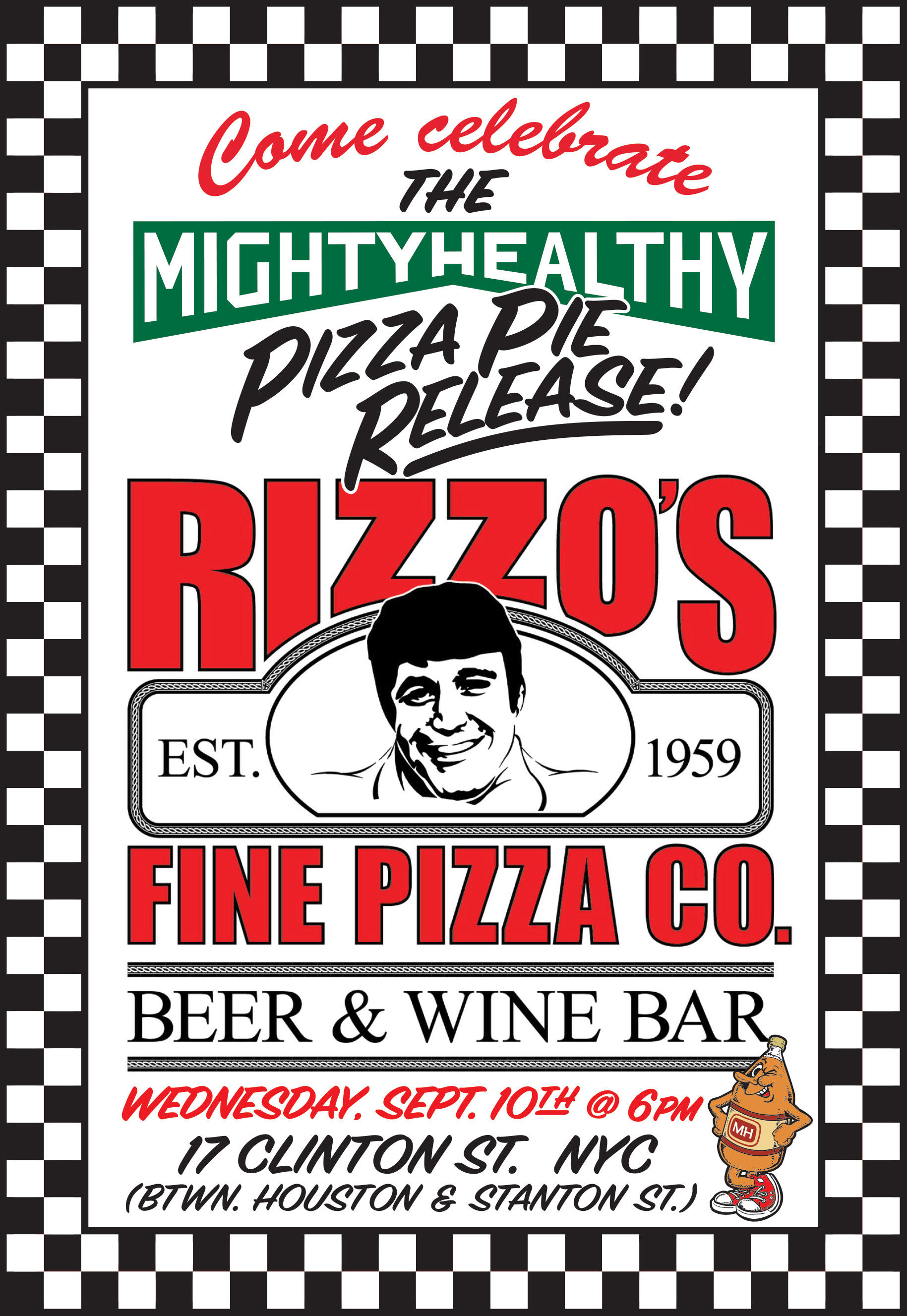 Mighty Healthy X Rizzo’s Pizza