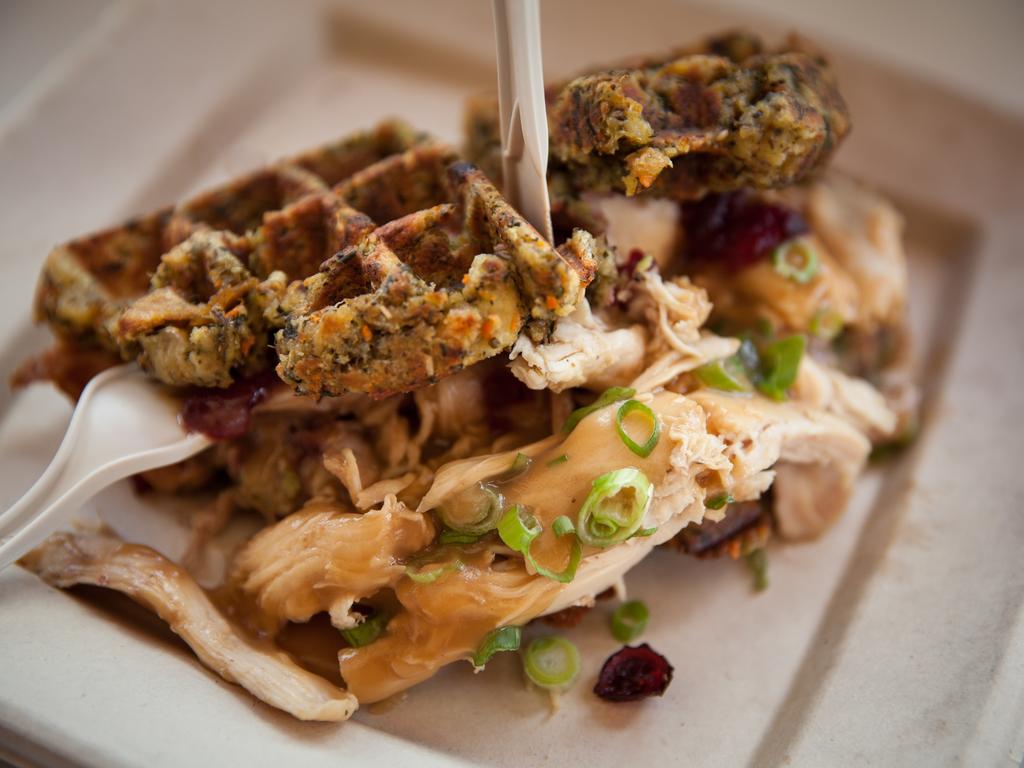 Thanksgiving Waffles at the CNE in Toronto! –  by Fabulous Faith