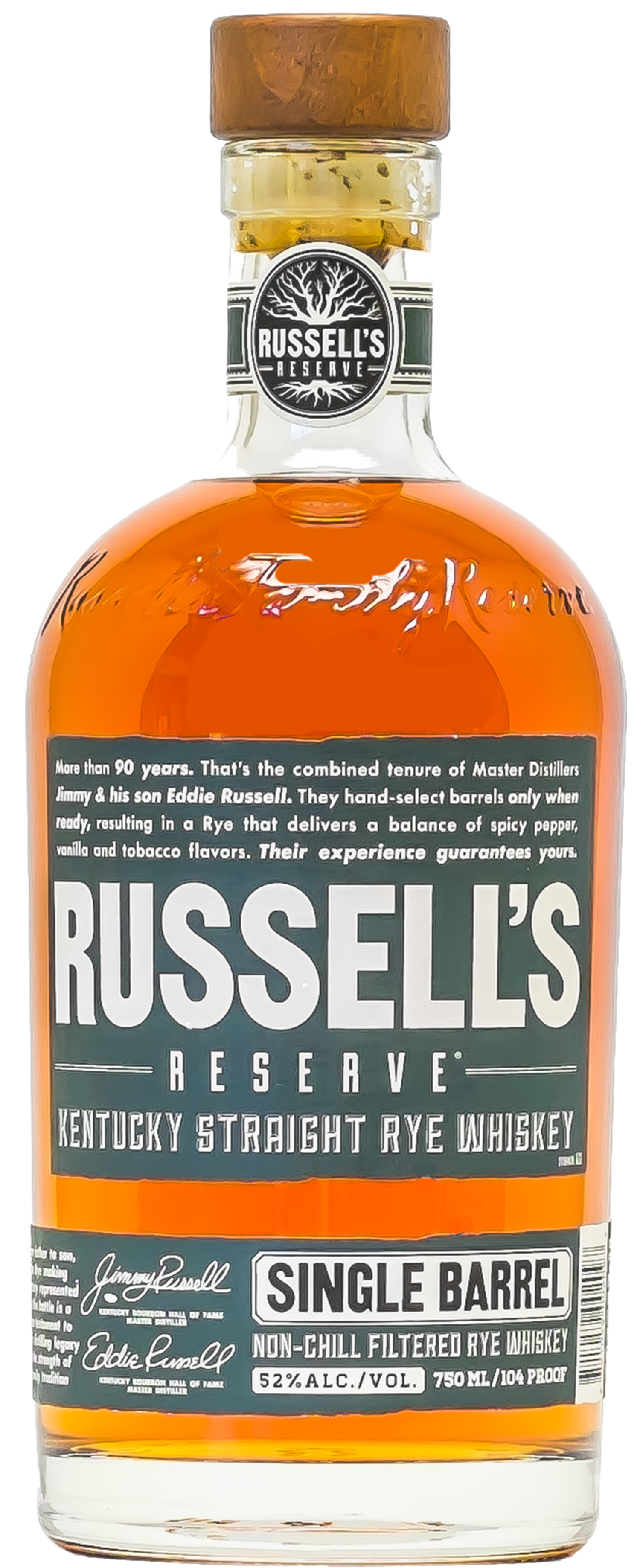 Russell’s Reserve Unveils Single Barrel Rye Whiskey
