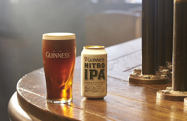 Guinness Puts An Irish Twist On Nitro IPA Beer