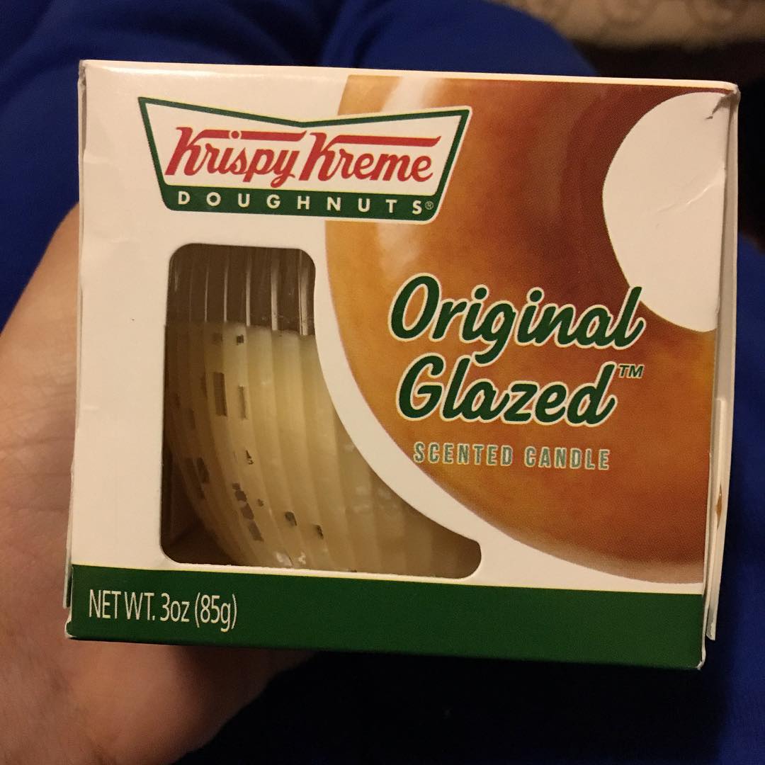 When your about that @KrispyKreme Doughnut life so much you want the whole house to smell like Original Glazed Doughnuts!! #YouGottaEatThis Approved only thing is we don’t suggest eating the candle!! || #😳 #😍 #🍩 #🏆 || 📷 @_SkylerAnn