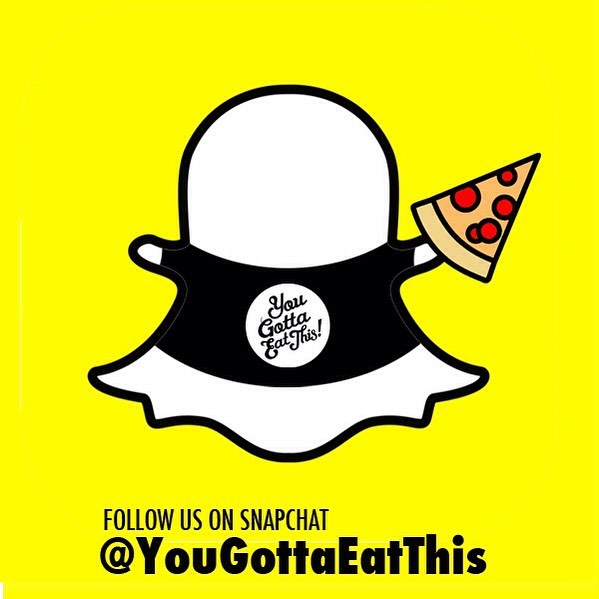 We’re on #Snapchat!! Add us 👻 👉🏽 yougottaeatthis | Sure to have stories on top of stories full of #FOODPORN!!