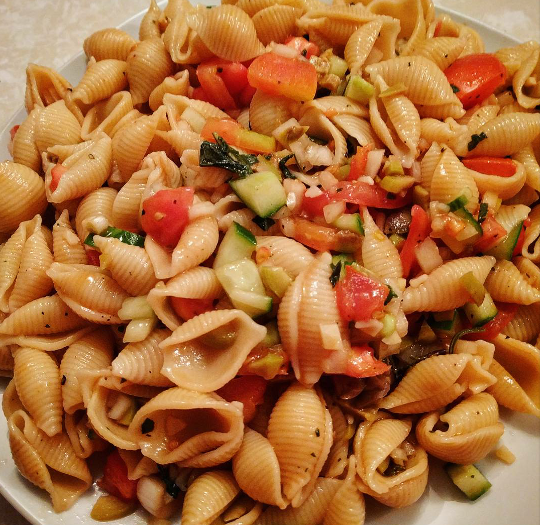 Vegan Italian Pasta Salad Recipe by Fabulous Faith