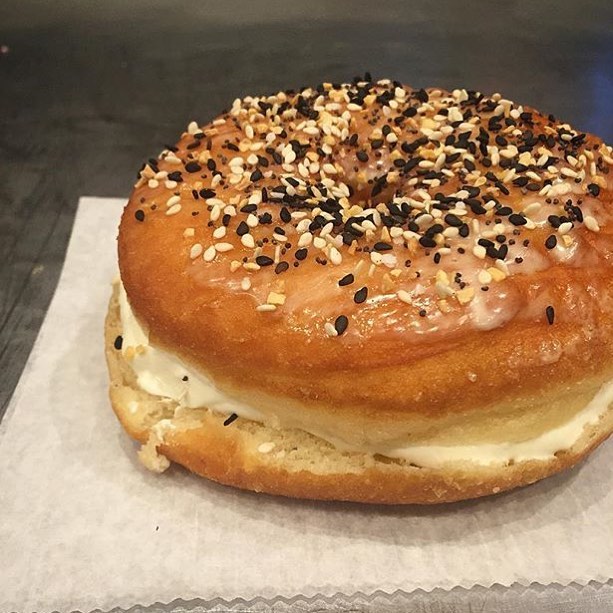Let this sink in, Everything Bagel Donut (filled with whipped cream cheese