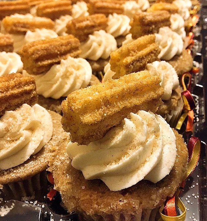 Tag a friend you’d share Churro Cupcakes with via @CakedUpLV