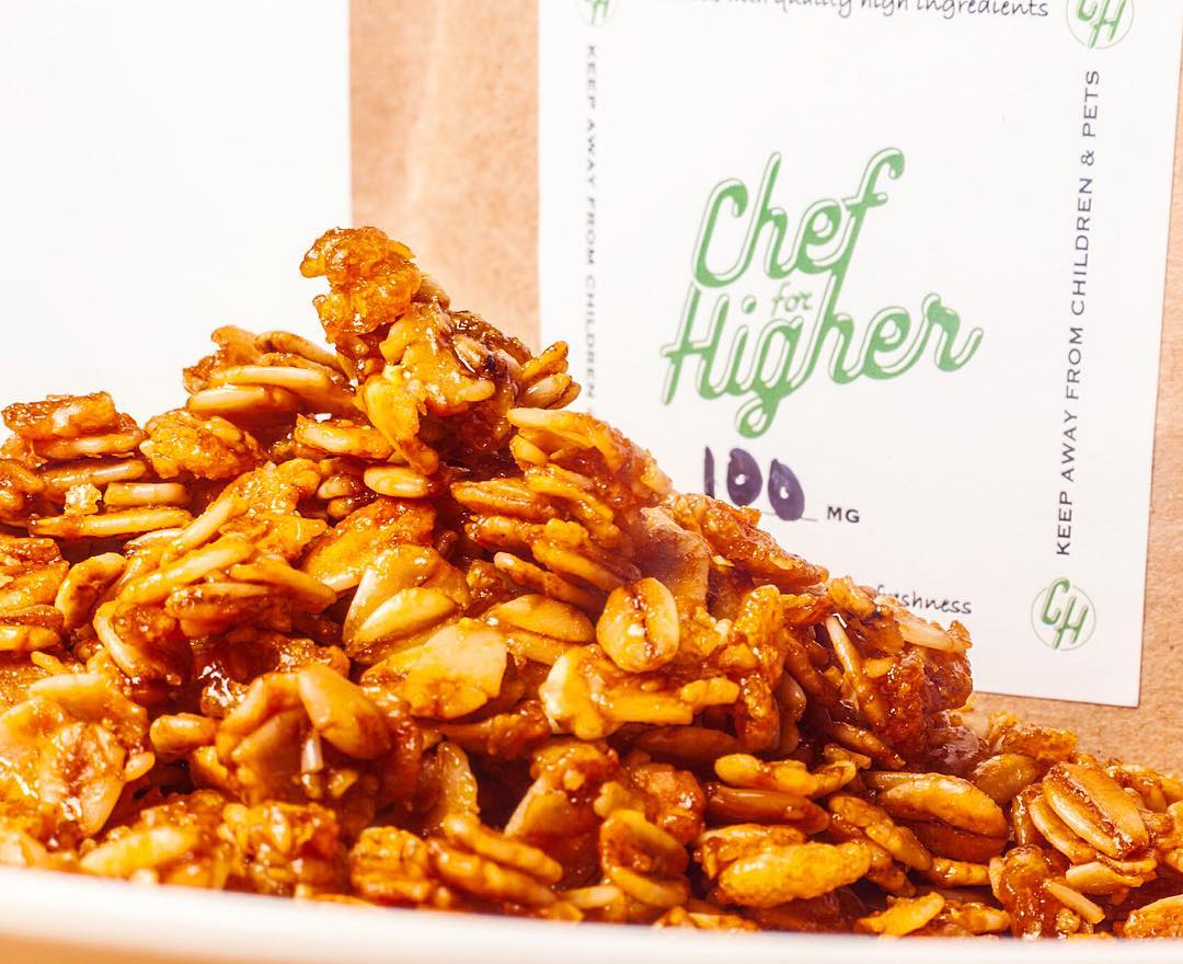 Happy 4/20 fam! @chefforhigher is making sure we celebrate the right way with some of their line of medicated… Who wouldn’t want some of this granola sprinkled on their yogurt for?! #420