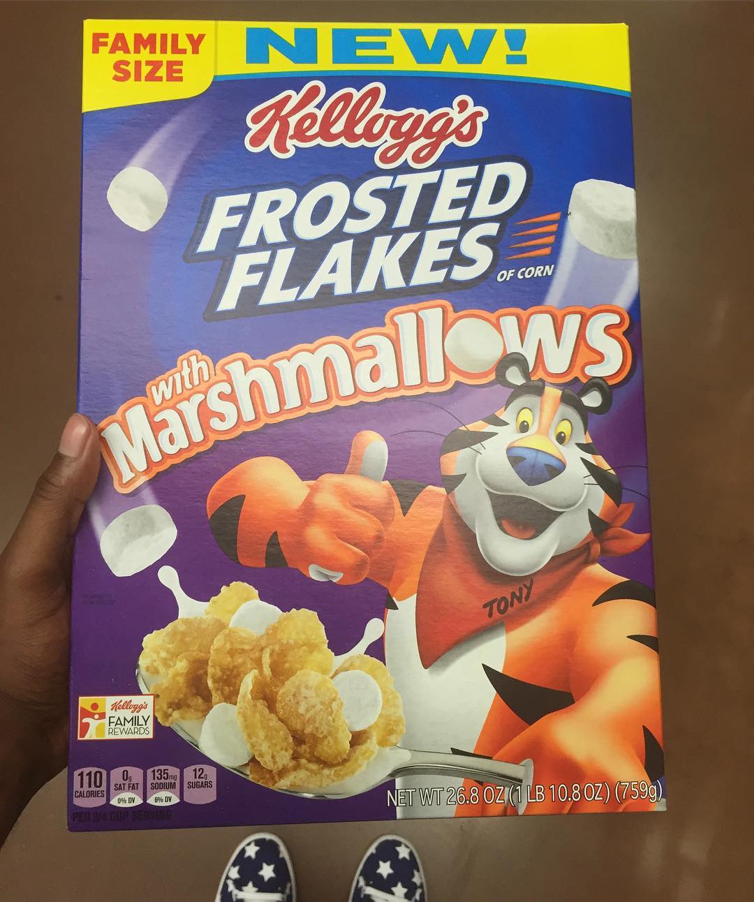 🚨 New Cereal Alert!! Frosted Flakes with Marshmallows!! | 📸: @TheShoeGame