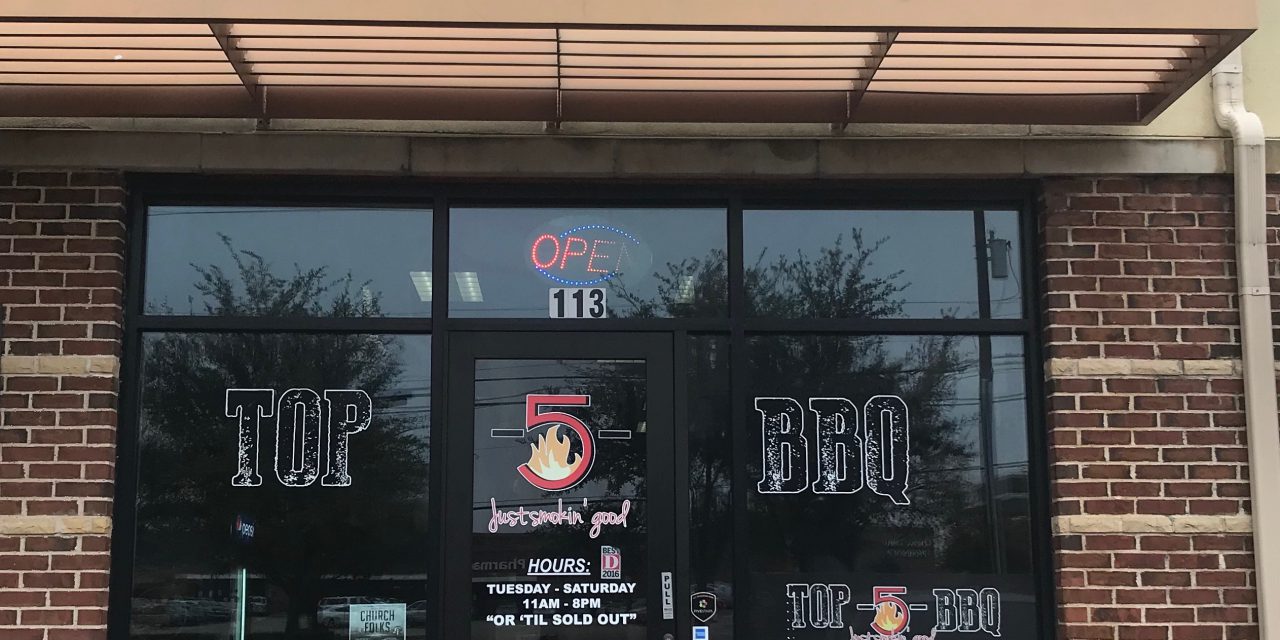 Food Review: Top 5 BBQ